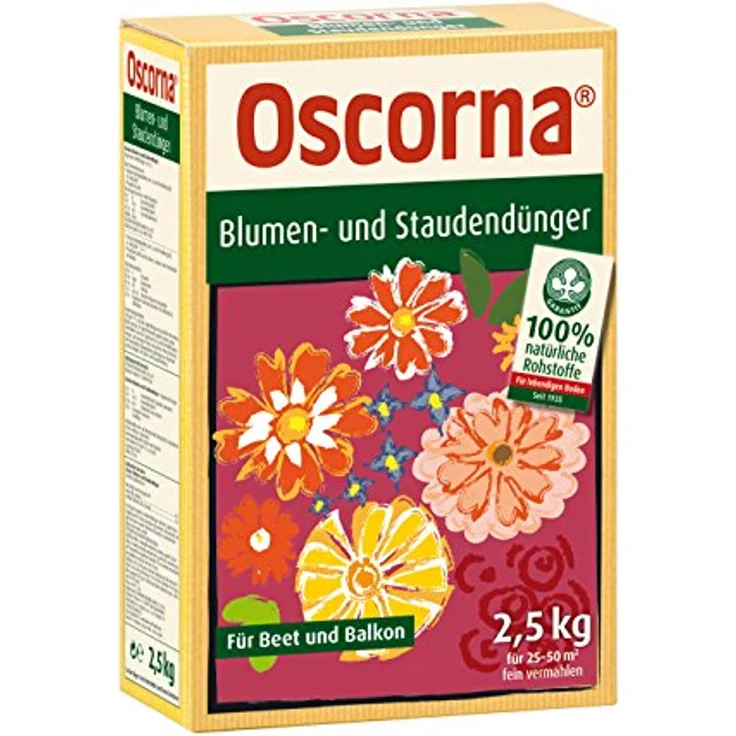 OSCORNA® Blumen- und Staudendünger, 2,5 kg – Bild 2