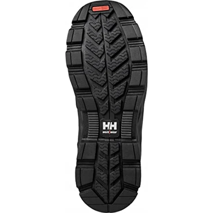 Helly Hansen Oxford Mid S3, Sicherheitsschuhe mit metallfreier Zehenschutzkappe und wasserabweisendem Nubukleder, schwarz – Bild 5