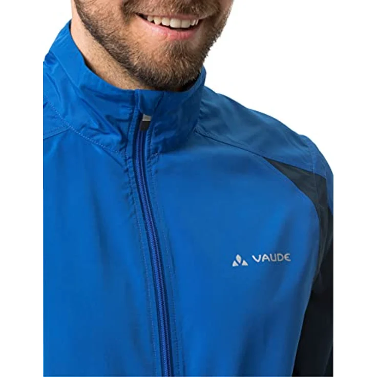 Vaude Men's Dundee Classic ZO Jacket, Fahrradjacke für Herren, winddicht, wasserabweisend, atmungsaktiv, blau, Größe 3XL – Bild 6