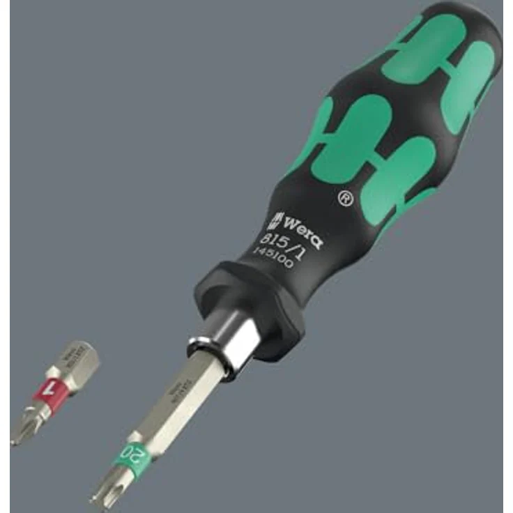 Wera Bohrer- und Bitset 05049000001, 21-teiliges Werkzeugset mit Handhalter, Bithalter und verschiedenen Bits für Kreuzschlitz, TORX® und Innensechskant – Bild 6
