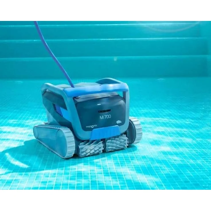 Dolphin M700 Poolroboter mit Spezial PVC Bürsten, gyroskopisches Navigationssystem, Powerstream-Mobilitätssystem, 18 Meter Kabellänge – Bild 6