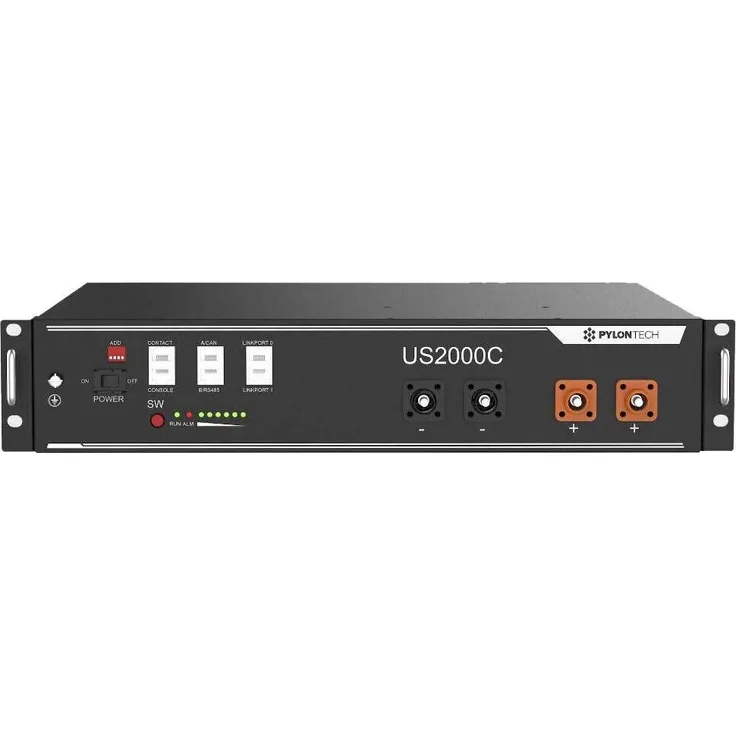 Pylontech US2000C LiFePO4, 2,4kWh Solarspeicher mit 48V, kompatibel mit Solis und Growatt