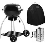 RÖSLE Kugelgrill No. 1 Sport F50 + Abdeckhaube + Anzündkamin