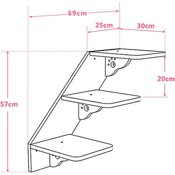 Cats Design Wandpark Katzen Wandstepp F4 – Bild 2