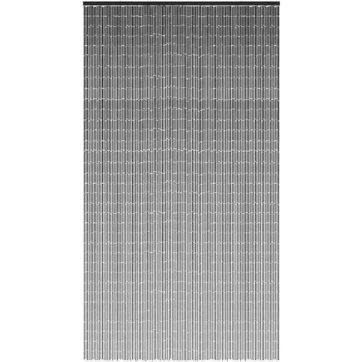 vidaXL Insektenschutz-Vorhang Insekten-Türvorhang Dunkelgrau 120x220 cm Bambus mit effektiver Barriere – Bild 5