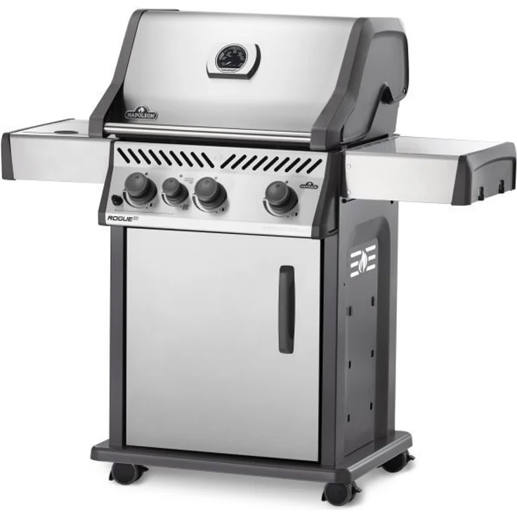Napoleon Rogue XT 425 RXT425SIBPSS-1 mit SIZZLE ZONE Edelstahl 2020 Gasgrill, 121 cm hoch, 64 cm tief – Bild 2