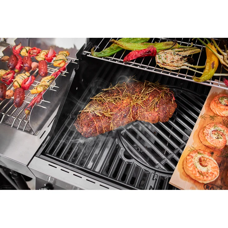 RÖSLE Räucherchips Kirsche, 750 g, für Räucherbox auf Smoker, Holzkohle- und Gasgrills, rauchaktiv, naturbelassenes Holz – Bild 4