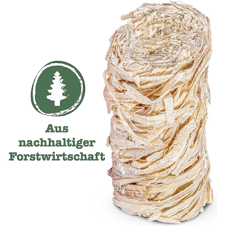 grillas BIO Anzünder Kaminanzünder Holzwolle Grillanzünder Holz Feueranzünder 2,5 kg – Bild 7