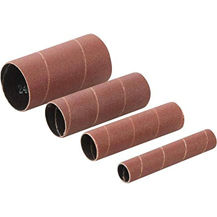 Triton TSPSS80G4PK Schleifhülsen, Aluminiumoxid für Holz, Kunststoff und Metalle, 150 g, 4 Stück, 76 mm Länge – Bild 1