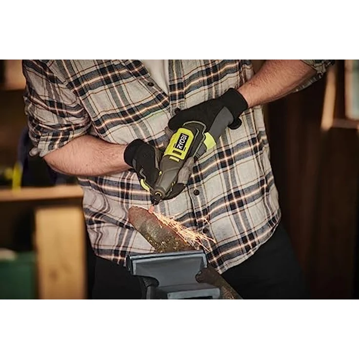 Ryobi RRT12-120BA335 Rotationswerkzeug 12V mit max. 35.000 U/min, 2,0 Ah Akku und USB-C Ladekabel – Bild 6