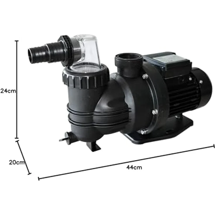 Aqua Forte Schwimmbadpumpe SP-550A, 550 W, 9,5 m³-h – Bild 7