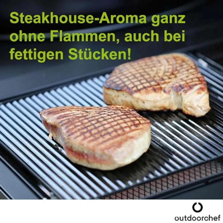 OUTDOORCHEF Blazinglas L für Napoleon Rogue XT, Freestyle, Dualchef, Broil King Infrarotbrenner, Rösle Prime Zone Videro, Grillfürst G-Modelle, Santos S-Serie, Burnhard Earl – Bild 2