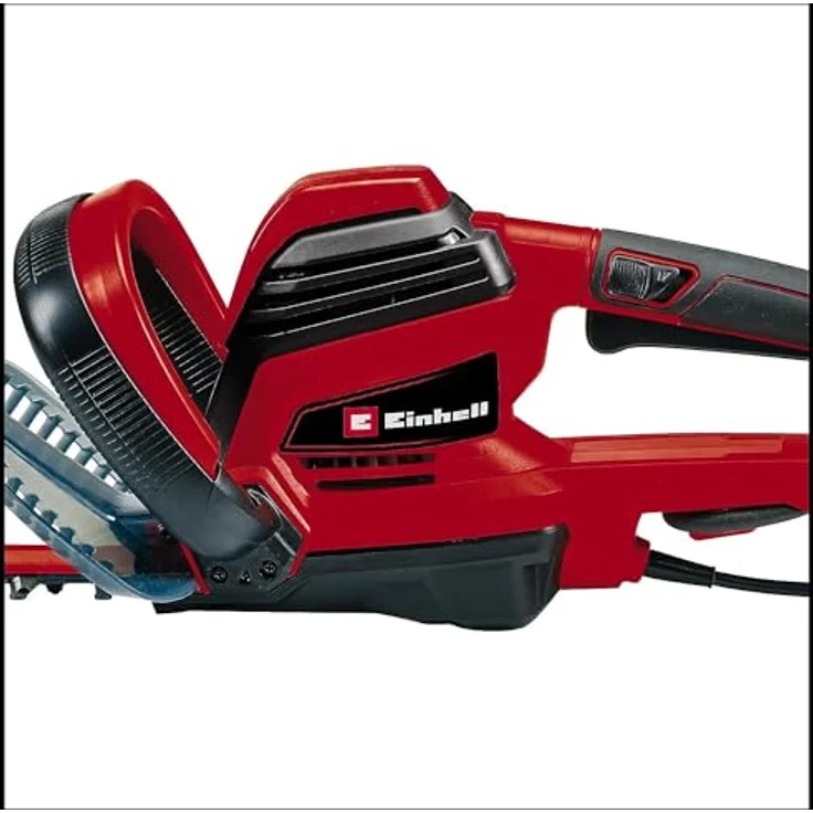 Einhell Elektro Heckenschere GE-EH 7067 (700 W, 670 mm Schnittlänge, 30 mm Zahnabstand, Schnittgutsammler, Kabelzugentlastung) – Bild 8