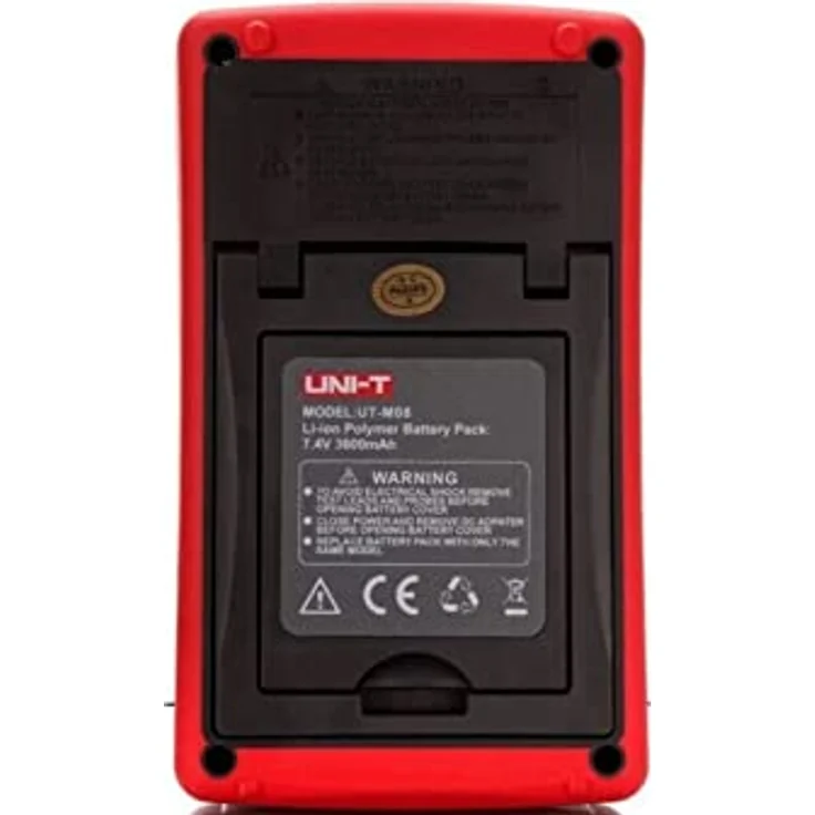 UNI-T UTD1025CL Tragbar Digitales Speicheroszilloskop 25MHz, 1 Kanal, 200 Msa/s, 2 in 1 Oszilloskop & Multimeter mit 3,5 Zoll TFL LCD – Bild 2