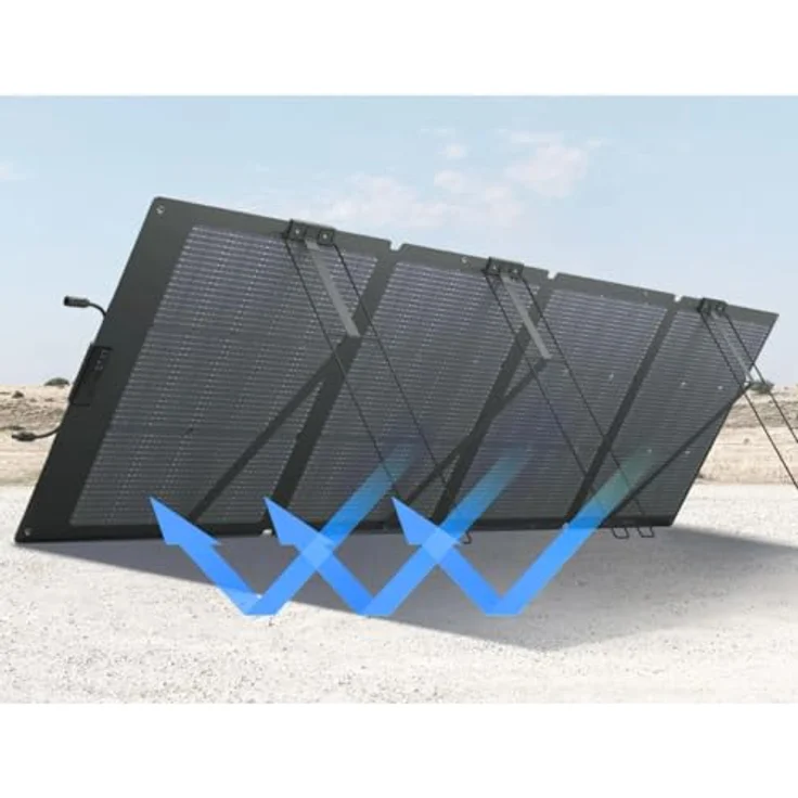 EcoFlow Solarpanel 220W, tragbares Solar Panel (220 W, 7.20 kg) – Bild 5