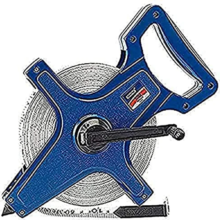 Draper 50 m Glasfaser-Vermesserband, 1 Stück, 51089