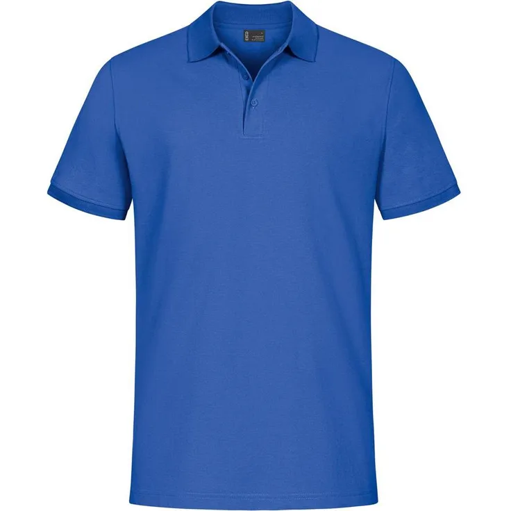 Magni EXCD Poloshirt Plus Size Herren, Kobaltblau, XXXL, Arbeitsshirt