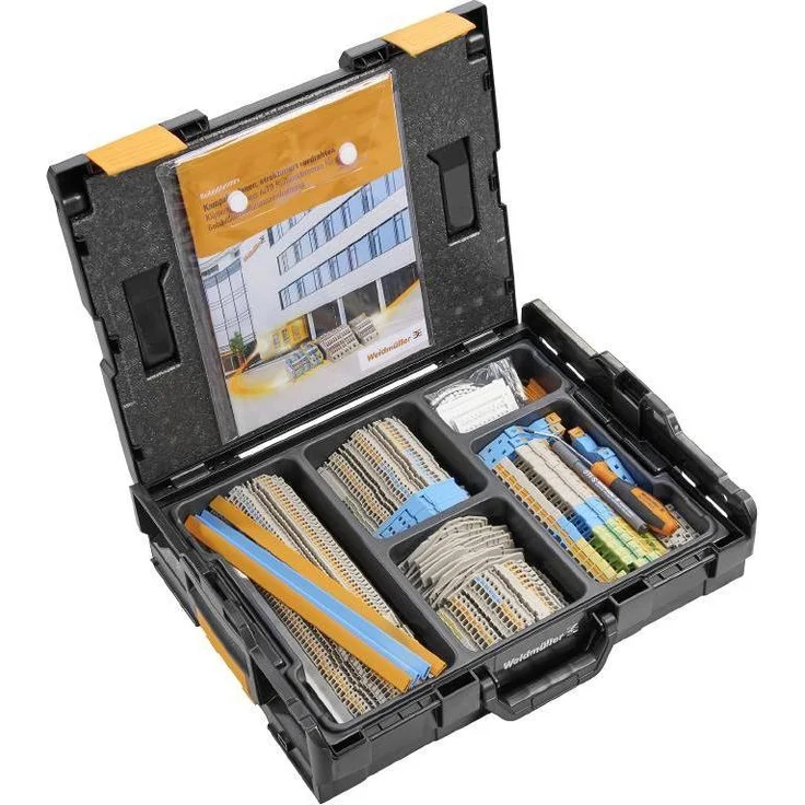 Weidmüller L-Boxx, Werkzeugkoffer für effiziente Aufbewahrung und Transport, robust und langlebig