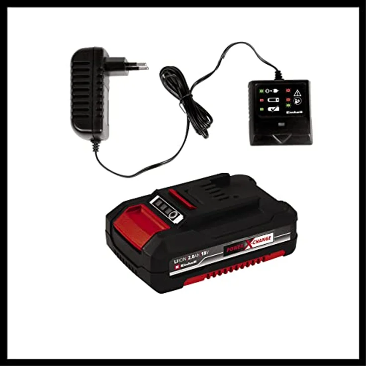 Einhell Benzin-Rasenmäher GC-PM 46 SM HW-E Li (2 kW, 4-Takt-Motor, für bis zu 1400 m², Elektro-Start-Funktion, abschaltbarer Hinterradantrieb, 65 l-Fangsack, inkl. Akku & Ladegerät) – Bild 2