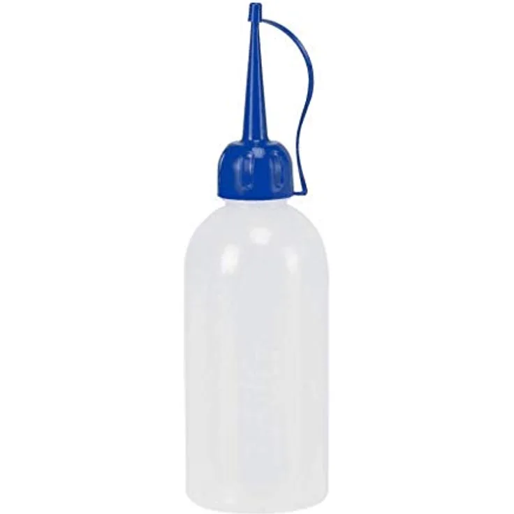Pressol Öler 250 ml, Polyethylen, transparent mit Kunststoffspritzrohr und Verschlusskappe