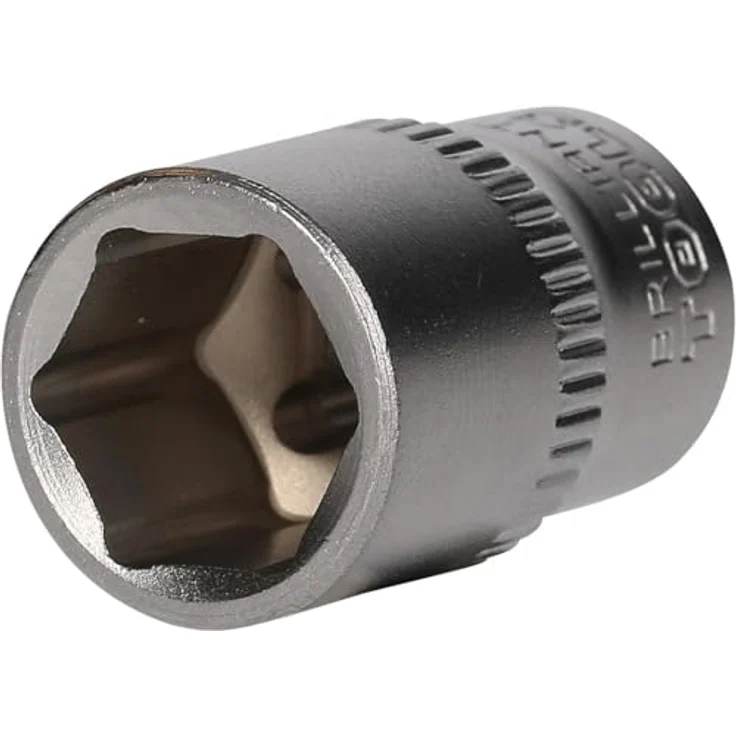Brilliant Tools Bit- und Steckschlüsselset BT020939, 1/4" Sechskant-Stecknuss 11 mm, matt verchromt, Chrom-Vanadium-Stahl – Bild 1