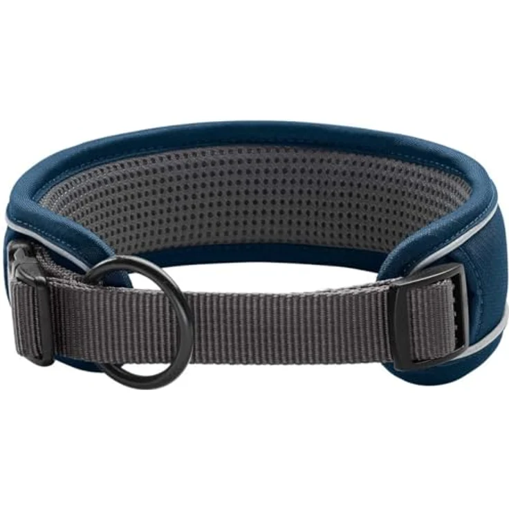 Hunter Hunde-Halsung Divo dunkelblau-grau S – Bild 2