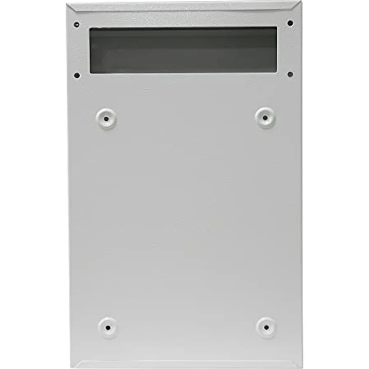 Amig - Innentür-Briefkasten | Briefkasten für Wände, Mauern oder Türen | Ideal zum Auffangen von Postgut das von außen eingeworfen wird | Aus Stahl | Farbe Weiß | Maße: 40 x 25 x 10 cm | Schlitz: 5 x 20 cm. – Bild 5