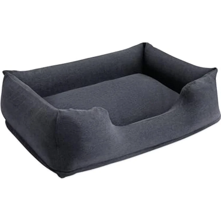 Intex Tierbett INTEX 48701NP, Hunde-Bett für kleine Hunde bis 9,1kg (78x58x22), waschbarer Bezug und Handpumpe – Bild 1