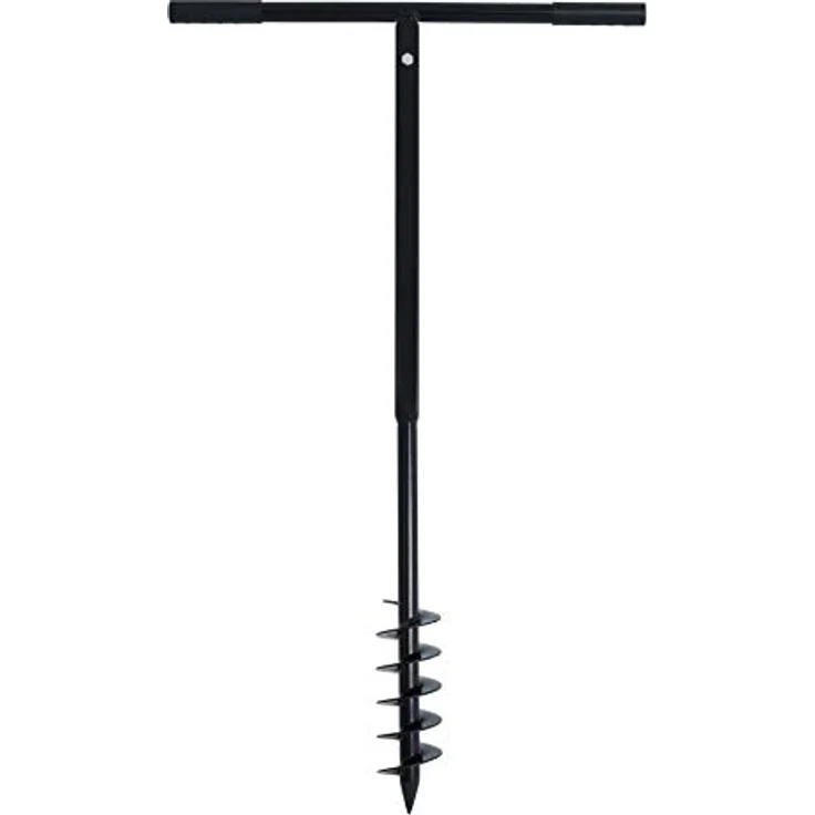 Erdlochbohrer Erdbohrer Handbohrer 85 mm Bohrer Pfahlbohrer Brunnenbohrer – Bild 7