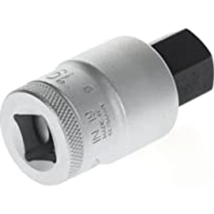 Gedore Bit- und Steckschlüsselset, Innen-Sechskant Schraubendrehereinsatz 1/2″, 19 mm, Modell 6154120 – Bild 3