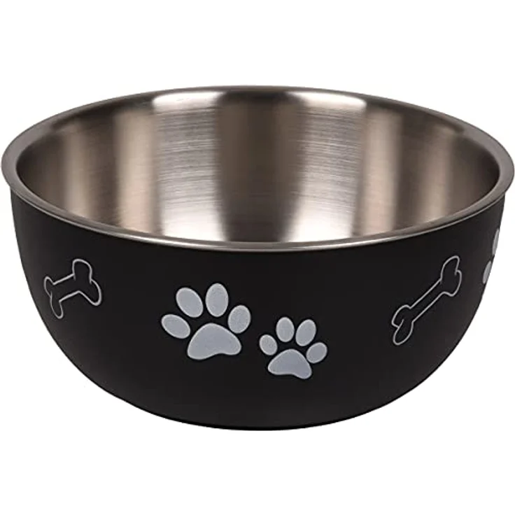 Flamingo - Schüssel Kena mit Deckel. ø19 cm. 1700ml. für Hund - FL-520531 – Bild 1