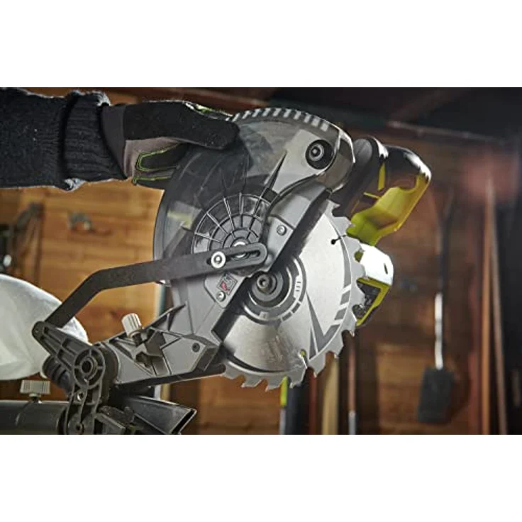 Ryobi Akku Kapp- & Gehrungssäge 18 V Sägeblattdurchmesser 190 mm ohne Akku – Bild 5