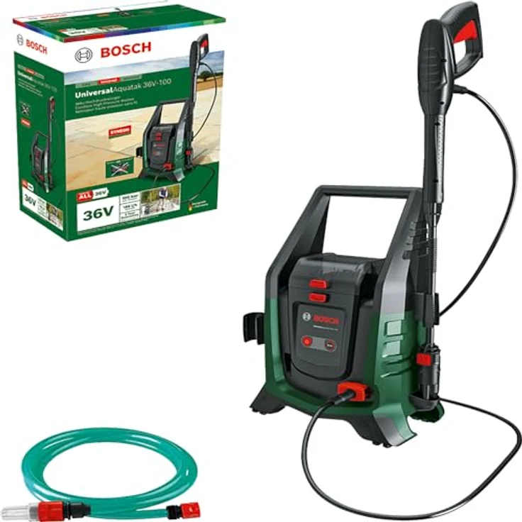 Bosch Home & Garden, Hochdruckreiniger, Akku-Hochdruckreiniger UniversalAquatak 36V-100 (Akkubetrieb) – Bild 1