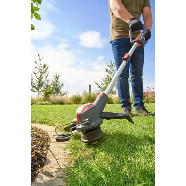 Al-Ko GTD 1833 Greenline, Akku-Rasentrimmer mit 33 cm Schnittbreite, leicht und handlich, verstellbarem Zusatzgriff – Bild 5