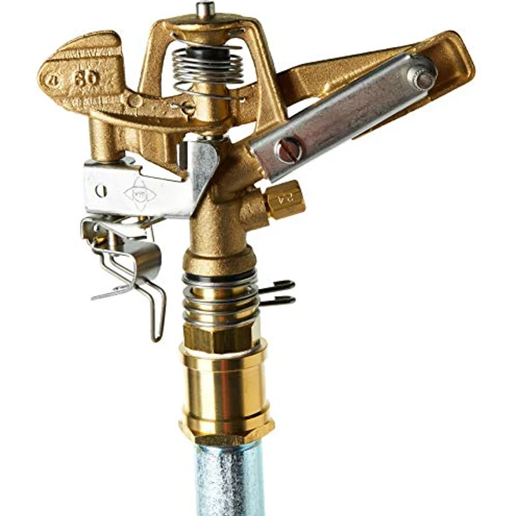 Karasto Armaturenfabrik Oehler GmbH Kreis- u.Sektoren-Hochregner V60S D.32m G3/4Zoll AG MS m.Standspitzen GEKA – Bild 3