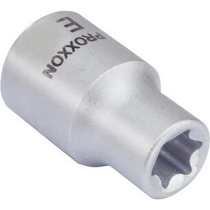 PROXXON INDUSTRIAL Bohrer- und Bitset 23613, 3/8'' Außen-TX-Einsatz, aus CrV-Stahl, Größe E 7