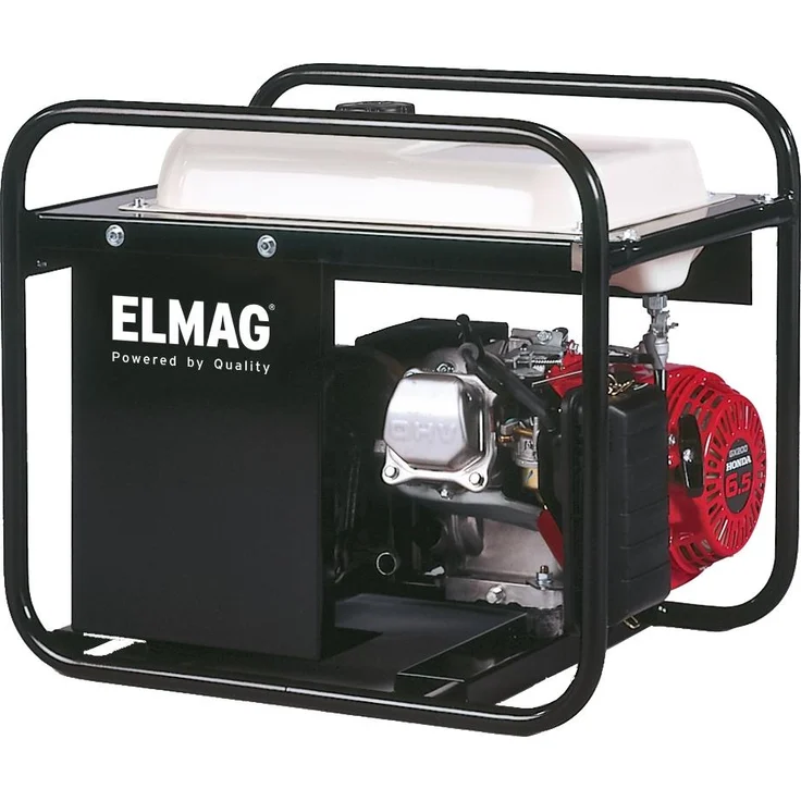 Elmag Stromerzeuger SEBS 3310W/11-AVR, 3 kW Generator mit Honda Viertakt-Benzinmotor, semi-schallgedämmt, 11 Liter Grosstank, AVR-Regelung, thermischer Schutzschalter