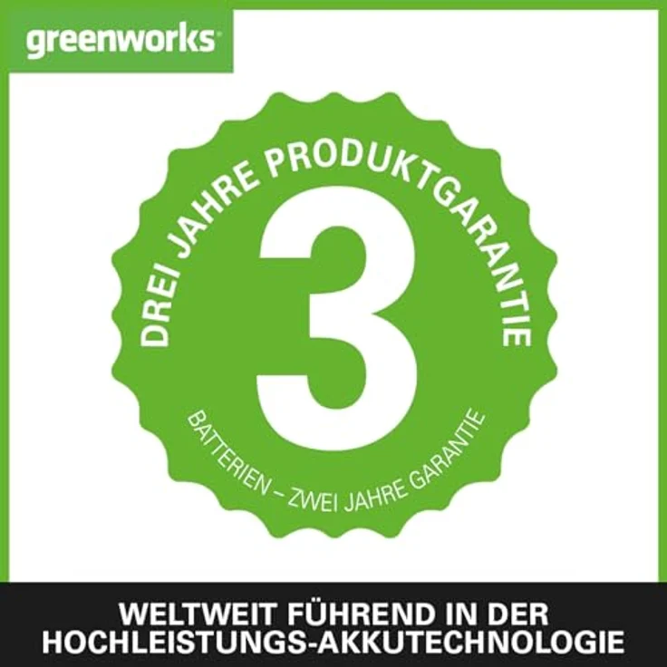 Greenworks Akku-Rasenmäher G24X2LM36 Li-Ion 2x24V 36cm Schnittbreite bis zu 250m² 40L Grasfangkorb 5 mit 2x 4,0 Ah Akku und Ladegerät – Bild 9