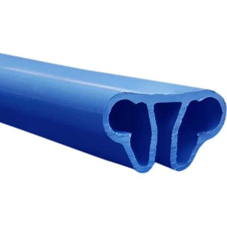 Summerfun Bodenschienen Set Q2, 10 Elemente à 1160 mm für Rundbecken 350 cm, blau – Bild 1