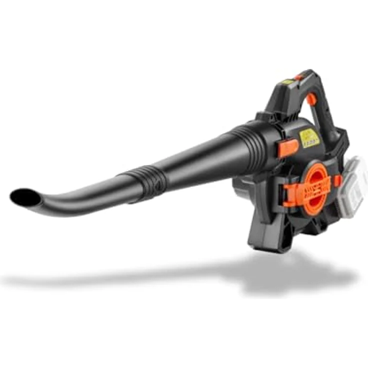 FUXTEC FX-E2LBS 2in1 Akku Laubbläser und -sauger, 40 Volt, 685,1 m³/h, inkl. Laubfangsack, ergonomischer Griff, ohne Akku/Ladegerät – Bild 1