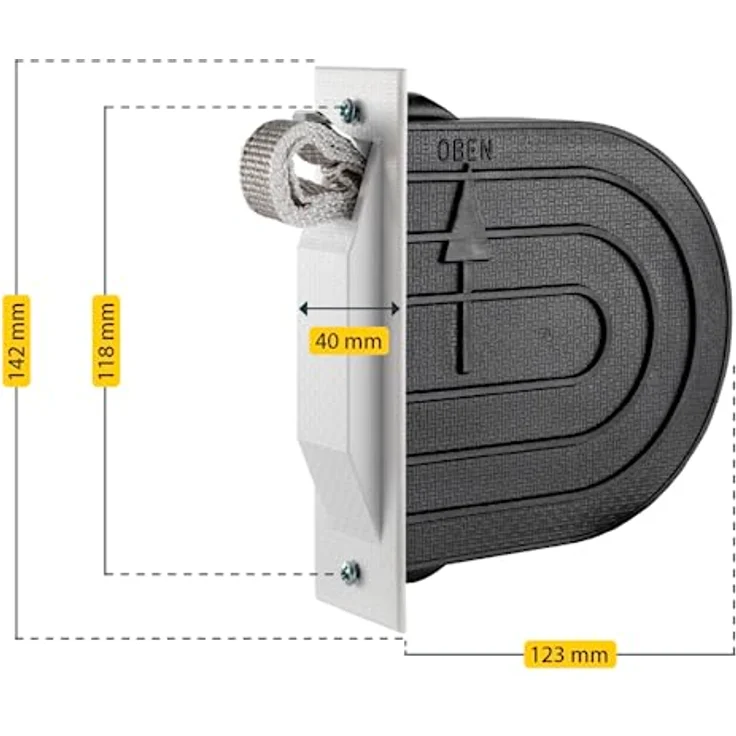Schellenberg Einlaßwickler Mini 5m w. – Bild 4