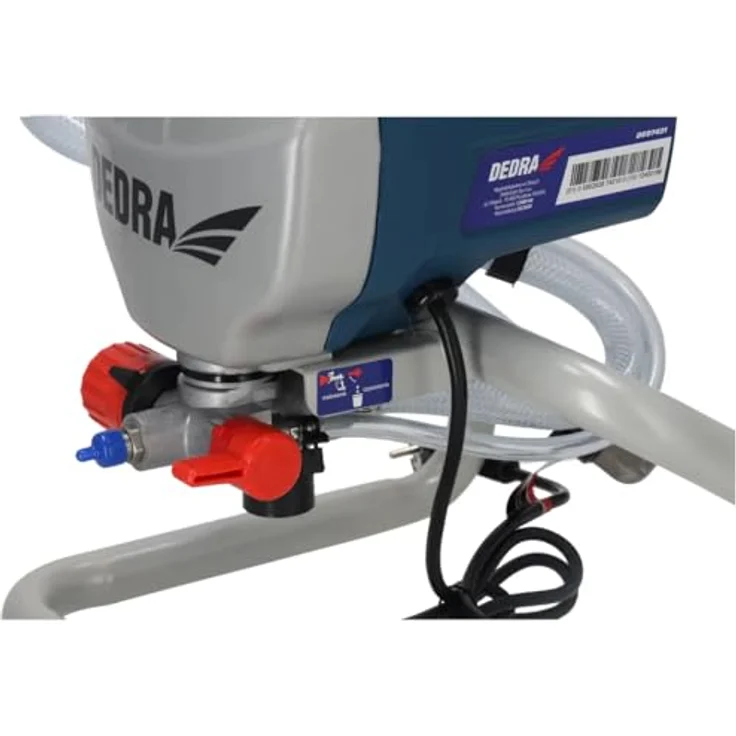 Dedra DED7421 Airless-Farbspritzgerät, 1L/min, 205Bar/650W, für Innen- und Außenbereich, inkl. Spritzpistole & Zubehör – Bild 3