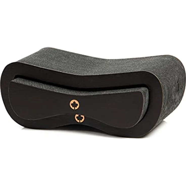 CanadianCat Company | Spar-Set Orbit + Satellite SMALL | mit Katzenminze | 2 Kratzmöbel/Kratzbretter in schwarz - Black Edition – Bild 3