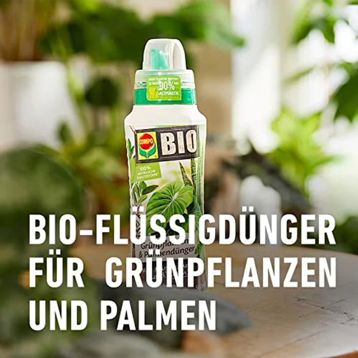 COMPO BIO Grünpflanzendünger und Palmendünger, Flüssig-Dünger mit 100% natürlichen Inhaltsstoffen, 500 ml, für gesunde Pflanzenentwicklung und hohen Eisen- sowie Magnesium-Anteil – Bild 3