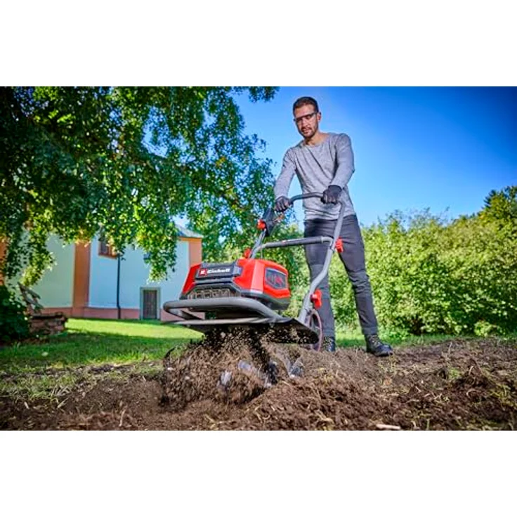Einhell Akku-Motorhacke GP-CR 36/45 Li E BL- Solo, 45 cm Arbeitsbreite, ohne Akku und Ladegerät – Bild 4