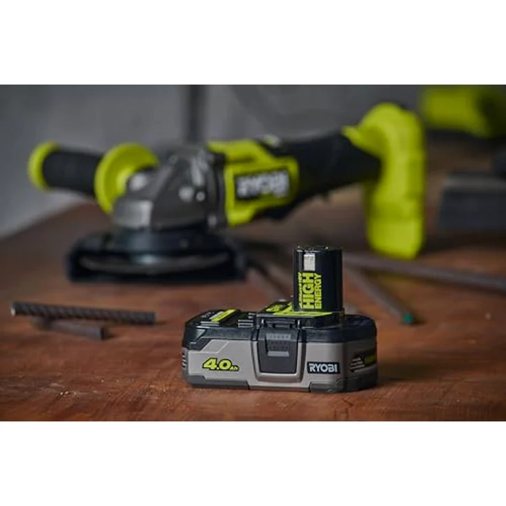 RYOBI 18 V ONE+ 4,0 Ah Lithium+ High Energy Akku RB1840T - Maximale Laufzeit und Leistung – Bild 3