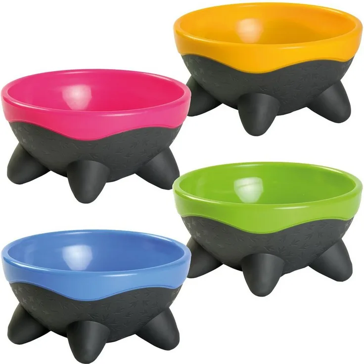 Kiwi Walker Hundenapf UFO, Melamin - Standfester Napf in peppigem Design, 750 ml, grün