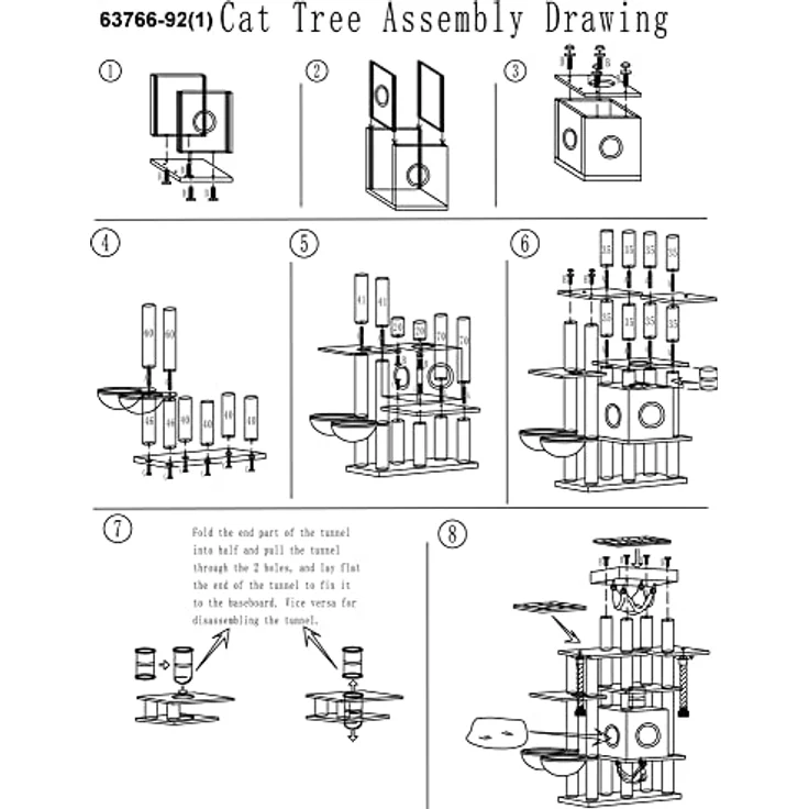 Nobby 63766-92 Kratzbaum GADI Cream – Bild 2