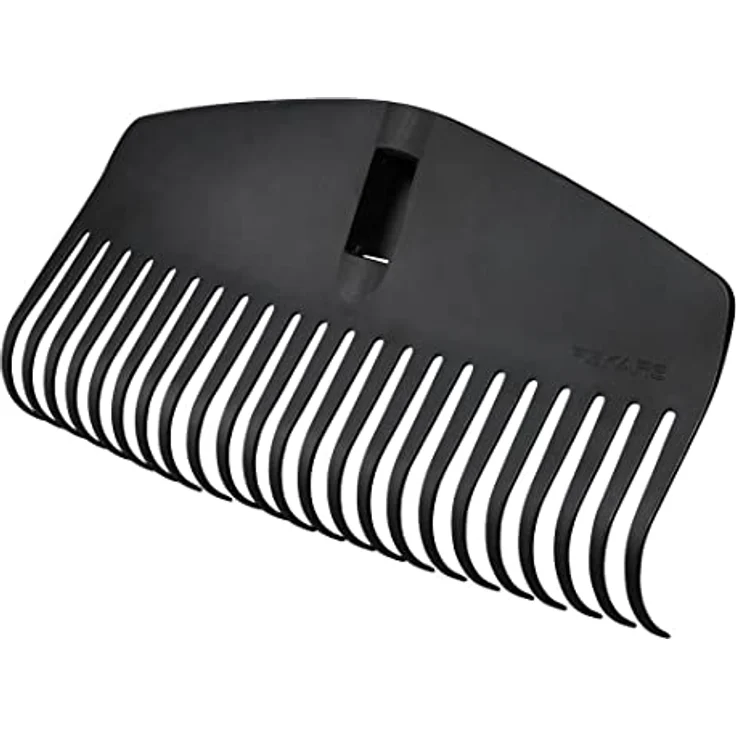 Fiskars Laubbesen-Kopf, 23 Zinken, Verbindbar mit Fiskars Solid Stiel, Breite: 42 cm, Kunststoff-Zinken, Schwarz, M, Solid, 1063089 – Bild 2