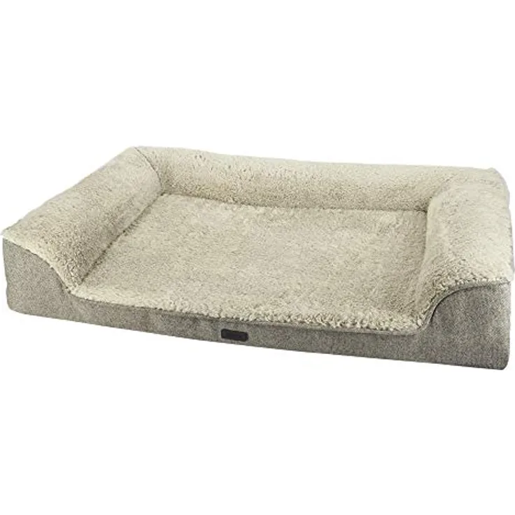 Nobby Orthopädisches Komfortsofa eckig CALBU beige 100 x 65 x 19 cm
